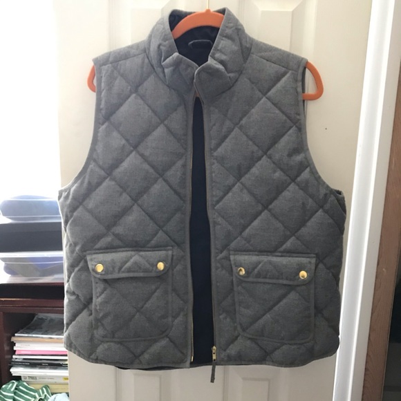 J. Crew Jackets & Blazers - J.Crew Quilted Vest